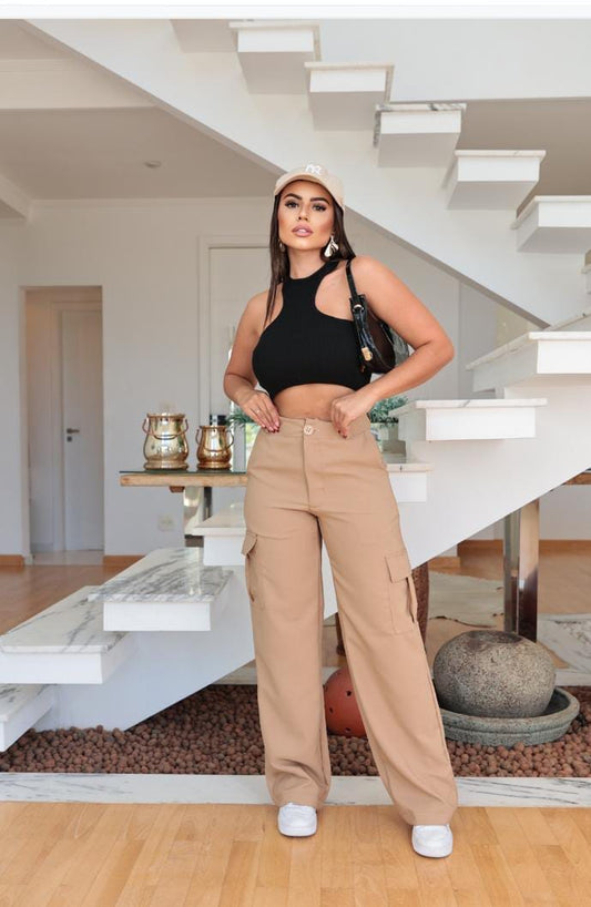 Calça Cargo Alfaiataria
