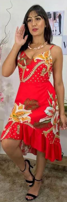 Vestido mullet