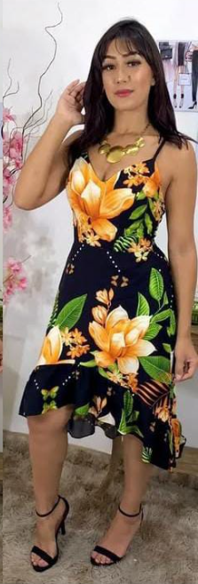 Vestido mullet