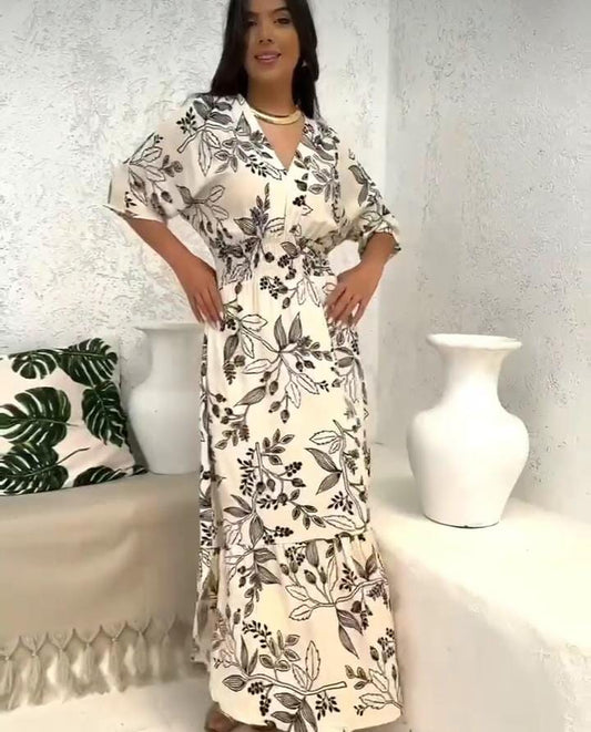 Vestido com manga