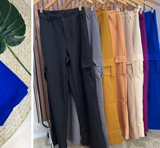 Calça cargo Alfaiataria