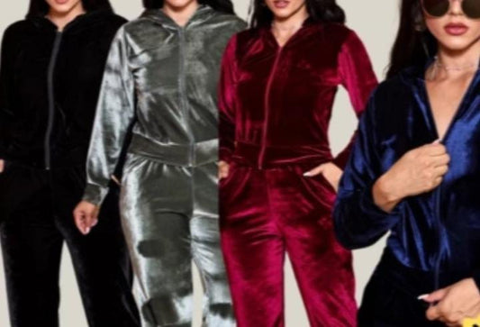 Conjunto Jaqueta e Calça Veludo